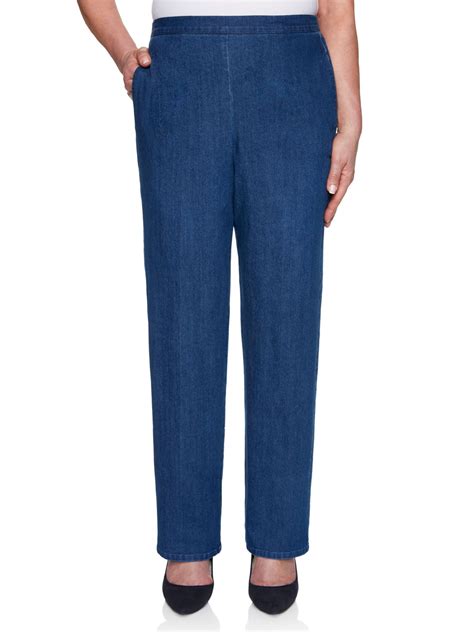 alfred dunner pants petite|alfred dunner petite denim pants.